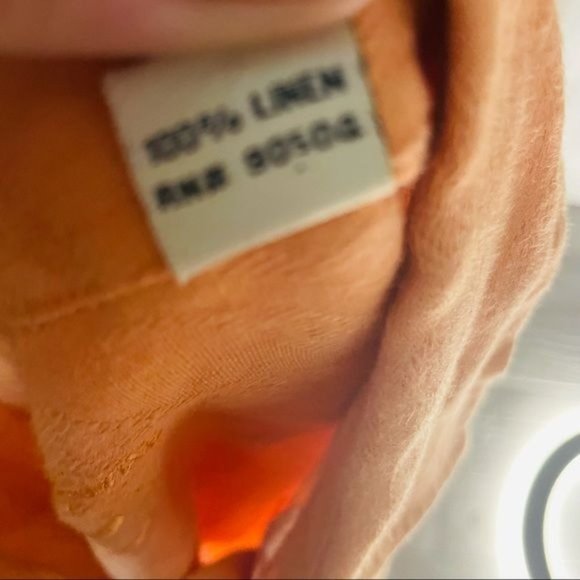 La habana Hawaiian floral design linen shirt size med tropical casual beach - Picture 7 of 7